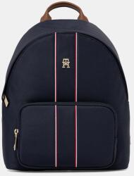 Tommy Hilfiger hátizsák sötétkék, kis, nyomott mintás, AW0AW17651 - sötétkék Univerzális méret