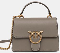 Pinko bőr táska - szürke Univerzális méret - answear - 99 990 Ft