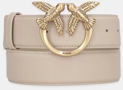 Pinko bőr öv - bézs XS - answear - 39 990 Ft