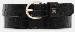 Tommy Hilfiger bőr öv fekete, AW0AW17755 - fekete 75