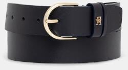 Tommy Hilfiger bőr öv sötétkék, AW0AW17757 - sötétkék 80
