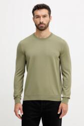 HUGO BOSS gyapjú pulóver fekete - zöld XL - answear - 49 020 Ft