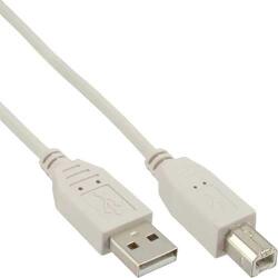 InLine 34510H USB kábel 1 M USB A USB B Bézs (34510H) (34510H)