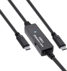 InLine 35672C USB kábel USB 3.2 Gen 1 (3.1 Gen 1) 15 M USB C Fekete (35672C) (35672C)