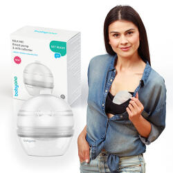 BabyOno Kézi mellszívó gyűjtő 60ml MILK ME szilikon