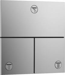 Hansgrohe ShowerSelect Comfort E, rejtett szelep 3 készülékhez, króm, HAN-15573000 (HAN-15573000)