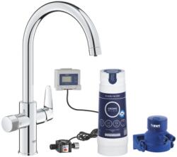 GROHE Grohe Blue Pure Baucurve Kezdőszett S-Es Méretű Filterrel - Króm