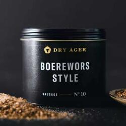 Dry Ager - Boerewors Style Fűszerkeverék - No. 10 dél-afrikai stílusú kolbászfűszer természetes húsérleléshez (DX3025)