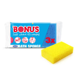 Bonus Fürdőszivacs 3 db/csomag Bonus B057 (B057)