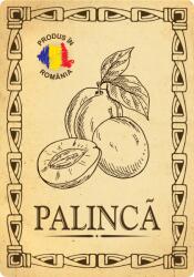 Label Print Etichete sticle personalizate, Palinca, 100x70 mm, Produs in Romania, 1000 buc rola (06905631031001)