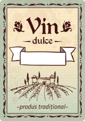 Label Print Etichete sticle personalizate, Vin dulce, 100x70 mm, 1000 buc rola (06905631007801)