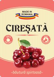 Label Print Etichete sticle personalizate, Ciresata, 100x70 mm, Fabricat in Romania, 1000 buc rola (06905631029101)