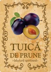 Label Print Etichete sticle personalizate, Tuica de pruna, 100x70 mm, 1000 buc rola (06905631020601)