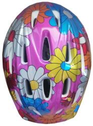  Virágos kerékpáros fejvédő sisak, állítható S méret