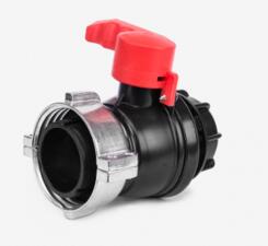 Bradas IBC golyós csap S75x6 GZ S60x6 kimenettel (1503089 - IBCS75F-BAVS60M)