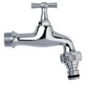 AquaJet Colortap kerti csap króm 3/4" gyorscsatlakozós (CHR996L) (38089)