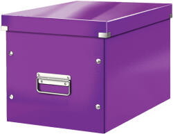 Leitz Click&Store négyzet alakú doboz, L méret (A4), lila (61080062)