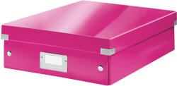 Leitz Szerveződoboz Click&Store, M méret, rózsaszín (60580023)