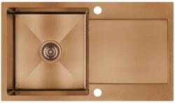 Laveo MARMARA Acél Mosogató réz