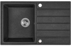 Laveo MARGARITA Gránit Mosogató szemcsés fekete