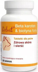 DOLFOS Dolvit Beta Caroten & Biotină Forte 90 comprimate