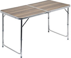 Cattara Masă camping pliabilă Cattara Double 120x60x66 cm maro (13487)
