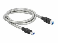 Delock Cablu de date Delock USB-A - USB-B 1m Silver (86778)