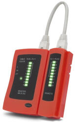 Maxwell kábelteszter (25340V2), RJ11/12/45-höz (25340) - scom