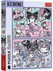 Trefl 2 x 200 db-os puzzle - Kuromi (13345) (13345)