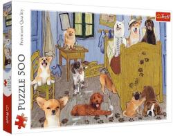 Trefl 500 db-os puzzle - Van Gogh szobája - A kutyaforradalom (37539) (37539)