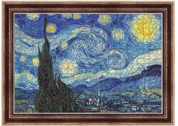 Trefl 500 db-os puzzle kerettel - Csillagos éj, Van Gogh (37544) (37544)