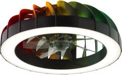 Brilliant Ventilator LED RGBW de tavan cu lumină Brilliant FANORA LED/30W/230V + telecomandă (BI0217)