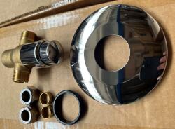 B&K B&K Zuhany csaptelep süllyesztett kevert vagy hideg vizre (AR9005MCM) (AR9005MCM)