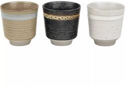 Bredemeijer Jari 3 darabos kerámia teáscsésze szett, Űrtartalom: 0, 20 liter, Magasság: 100 mm