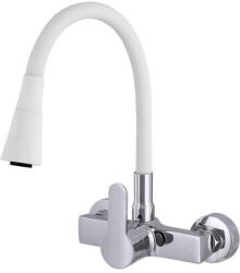 Gamma Flex 3000 Fali Mosogató Csaptelep - Rugalmas, Fehér (BFXS-3000WH) - rent-xgranit