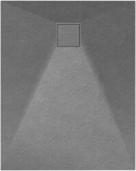 Lavre OLDA Kőhatású Zuhanytálca - Szürke, 80x100 cm (OL-80/100G) - rent-xgranit