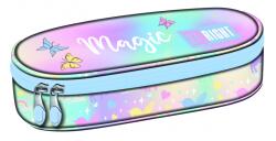 ST.RIGHT Penar borseta rigid, St. Majewski, cu clapeta interioara, St. Right, Magic Unicorn 35664052 Penar