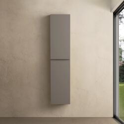 MARMY CODE 35x15x160 balos függesztett faliszekrény 2 ajtóval, Dark Taupe 20 51 02 16 13 74 (20 51 02 16 13 74)