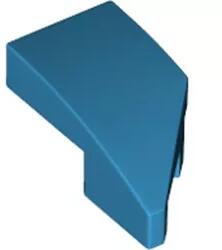 LEGO® 29120c153 - LEGO sötét azúr lejtő, íves, 2 x 1 méretű, lecsapott balos (29120c153)