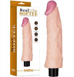 Lovetoy 8" Realisztikus praktikus elemes vibrátor, Tpe (01 6452LVTOY013)