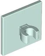 LEGO® 15210c152 - LEGO világos aqua útjelzőtábla lap klipsszel 2 x 2 méretű (15210c152)