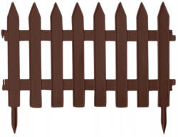 Prosperplast Kerti kerítés Garden Classic IPŁSU2 3, 6m barna (IPŁSU2-R222)
