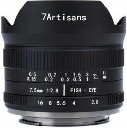 7artisans 7.5mm F2.8 II Fuji Fx (A303B)