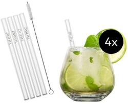 Zwiesel Glas Чаша за коктейл BASIC BAR 587 мл, със сламки, комплект от 4 бр. , Zwiesel Glas (ZWI130015)