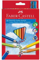 Faber-Castell Faber-Castell: Junior színes ceruza 30db-os hegyezővel (116530) - jatekshop