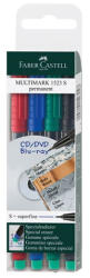 Faber-Castell Faber-Castell: Multimark alkoholos filc S 0, 4mm-es 4db-os készlet (152304)