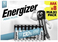 Energizer Elem, AAA mikro, 8 db, ENERGIZER "Max Plus" 7638900437522 (7638900437522)