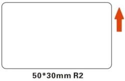 Niimbot A2A88358101, 50x30mm, 230 бр. , бели самозалепващи етикети (A2A88358101)
