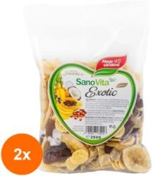 SanoVita Set 2 x Musli Exotic, Sanovita, 250 g