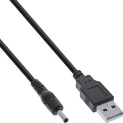 InLine 26806C tápkábel Fekete 3 M USB A 3.5 x 1.35 mm (26806C) (26806C)